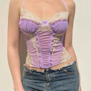 Aesthetic floral camisole