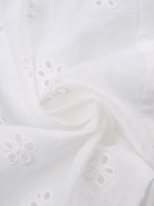 Jennie coquette floral pointelle corset top - Image 6